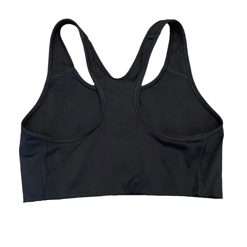 Nike Black Dri Fit Athletic Running Sport Bra